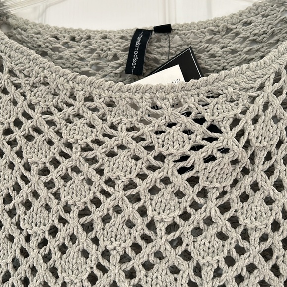🌙Moon&Madison NWT Crochet Open Stitch Sweater🌙 - Picture 7 of 10